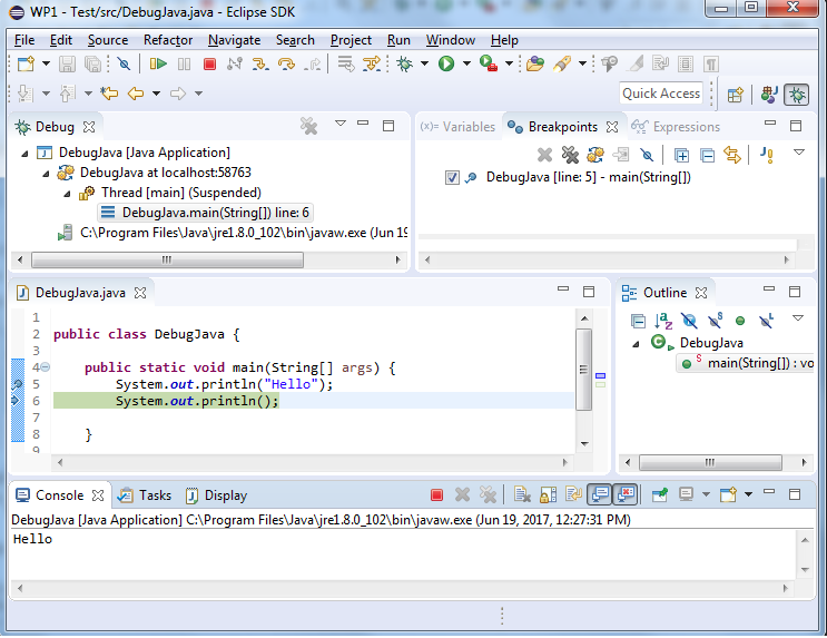 Debugging The Eclipse Ide For Java Developers The Eclipse Foundation