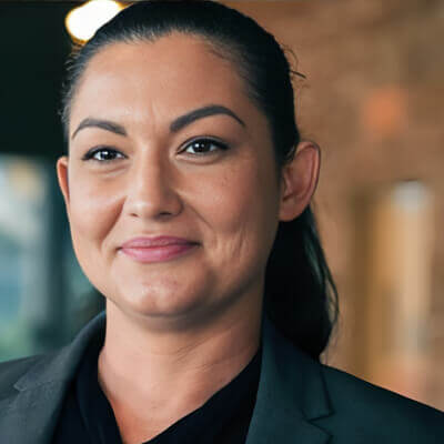 A portrait of Thea Clay Aldrich