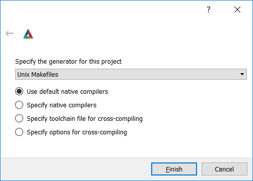 Select compiler in CMake