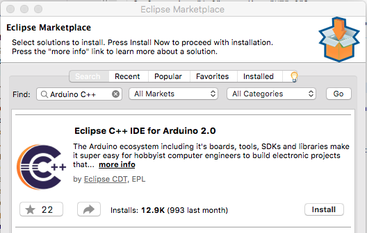 Eclipse C++ IDE for Arduino 2.0