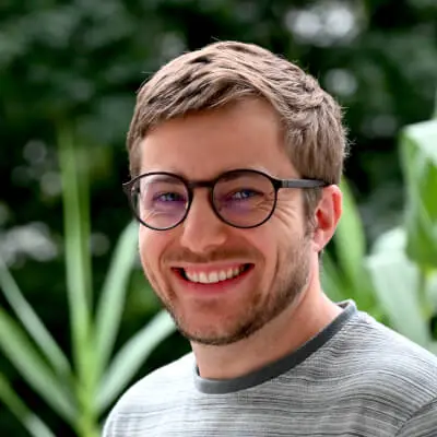 A portrait of Lukas Pühringer