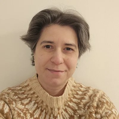 A portrait of Mihaela Vataman