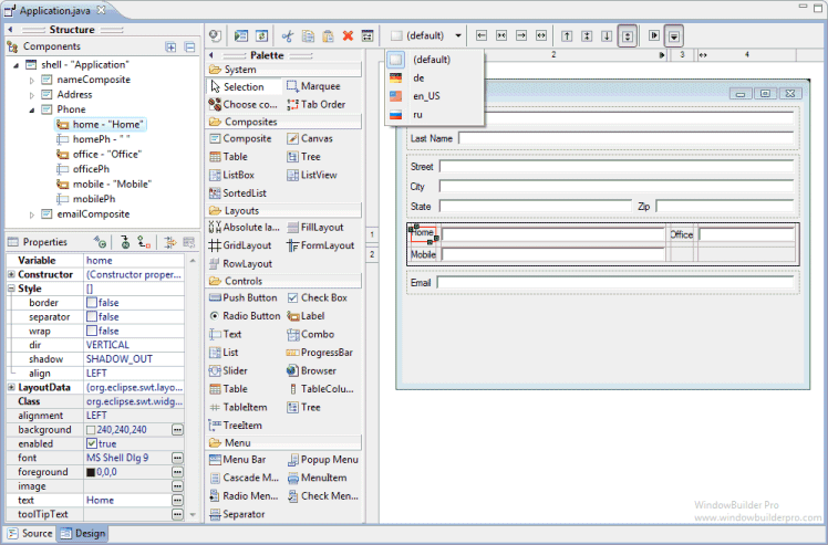 graphical user interface builder download